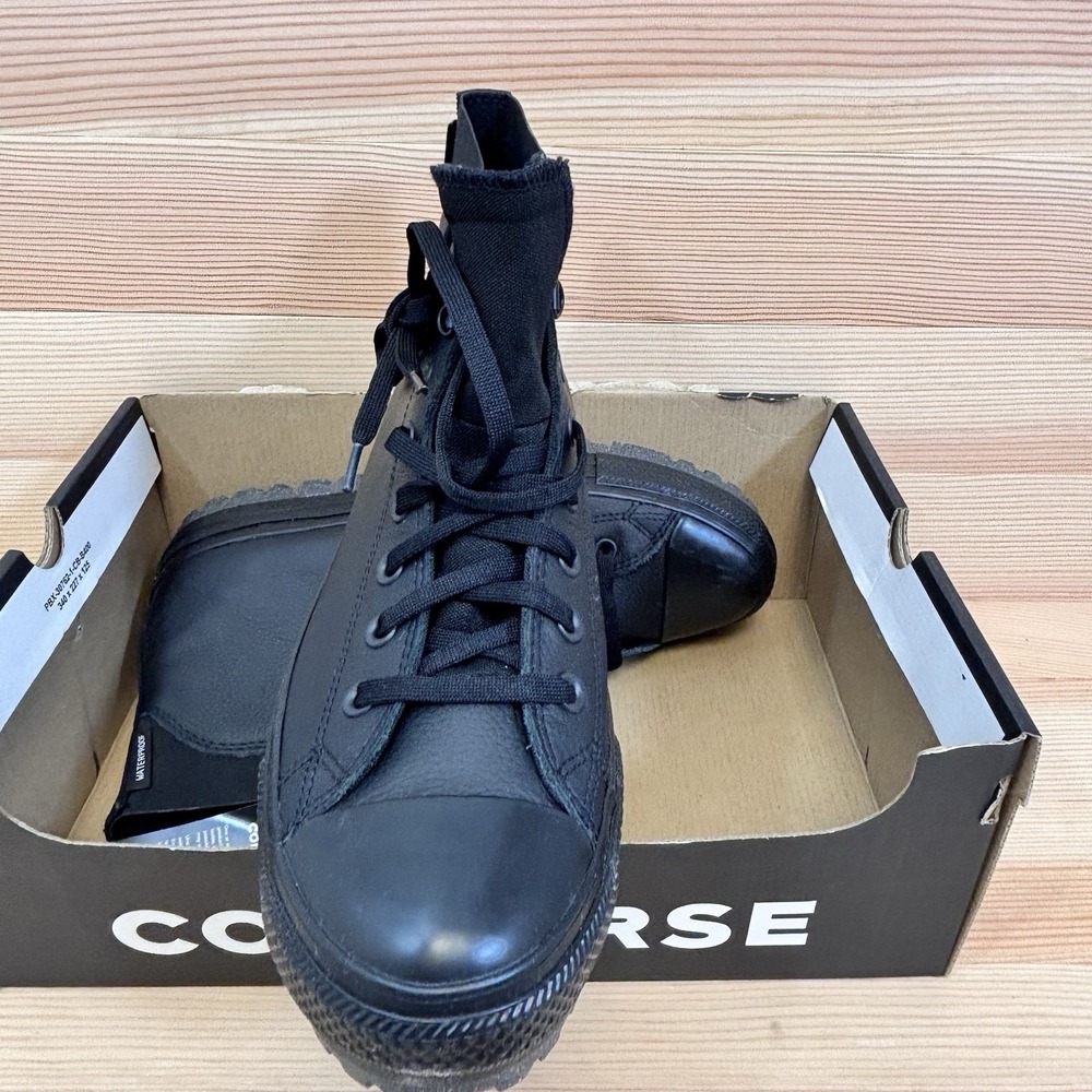 Converse Chuck Taylor All Star City Trek Black Waterproof Boot A04481C Men 10.5 - Picture 5 of 7